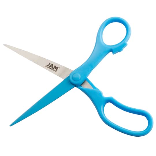 JAM Paper 8" Ergonomic Multi-Purpose Precision Scissors